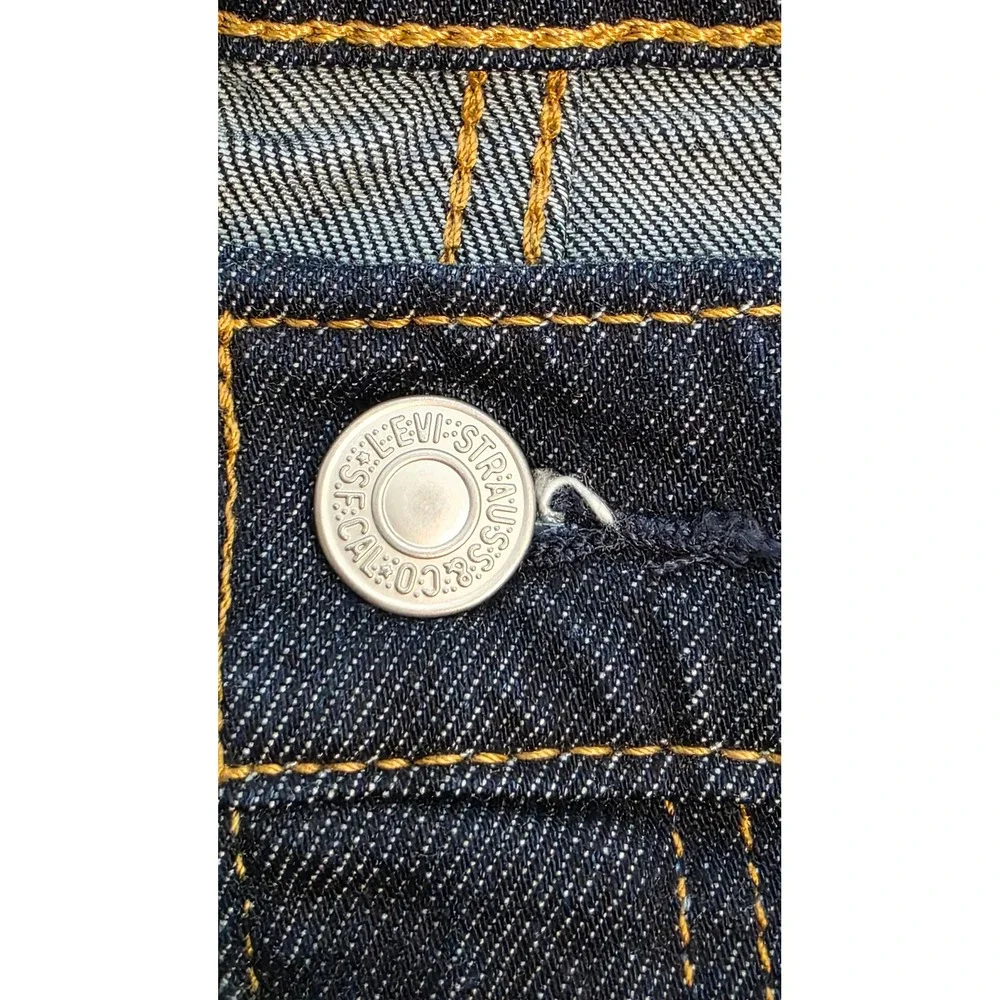 Levis 511‎ Slim Fit Stretch Jeans Men's 42x32 Dark Indigo Blue NEW